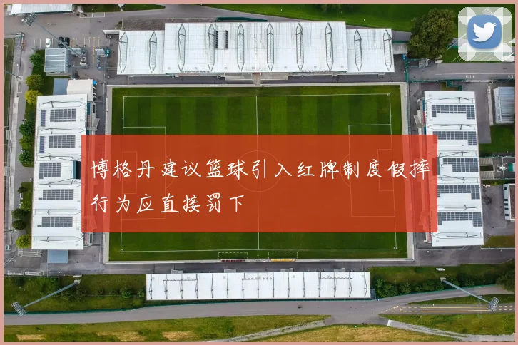 博格丹建议篮球引入红牌制度假摔行为应直接罚下